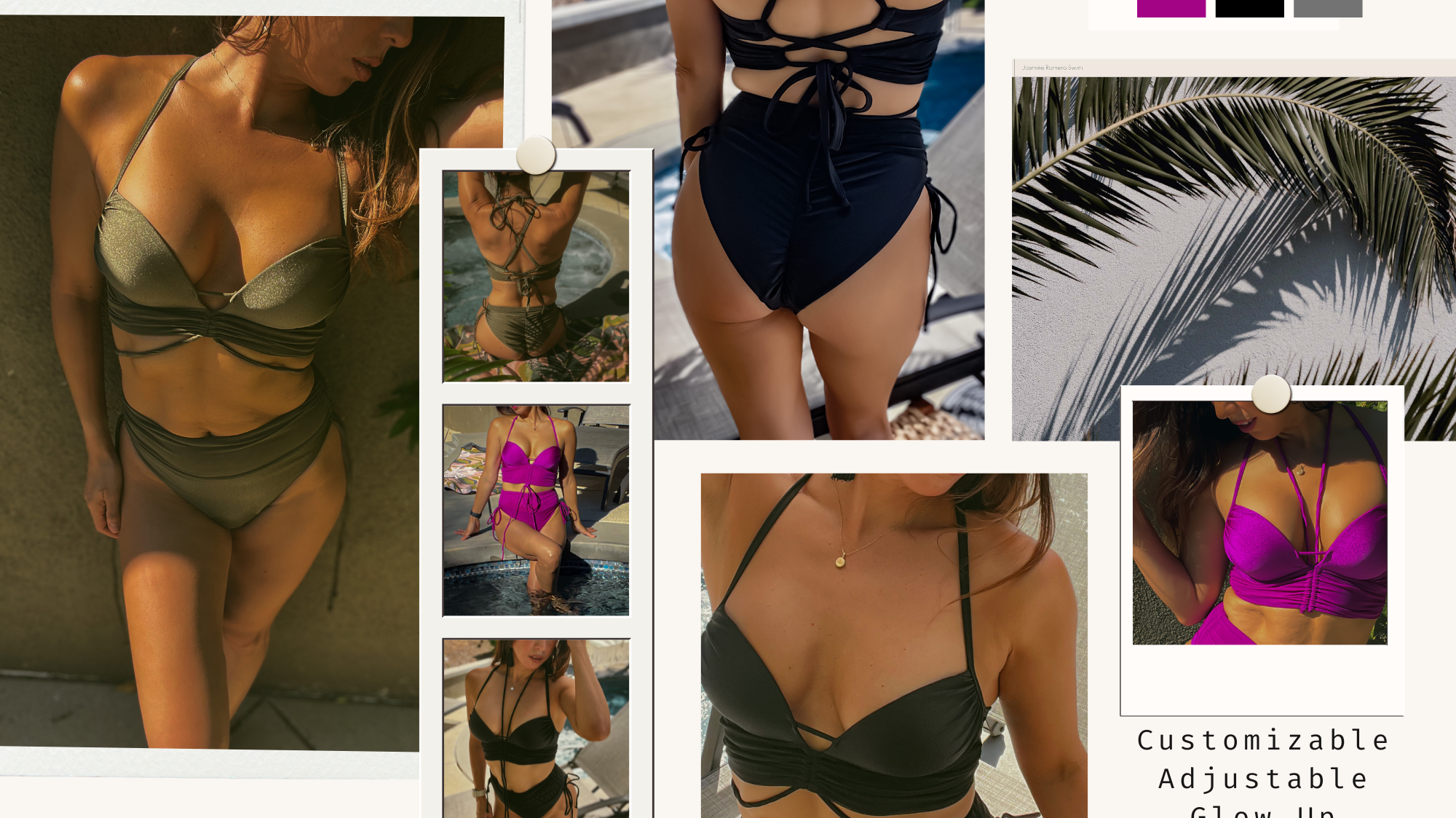 Radiate Confidence in Our Glow Up Bikini!