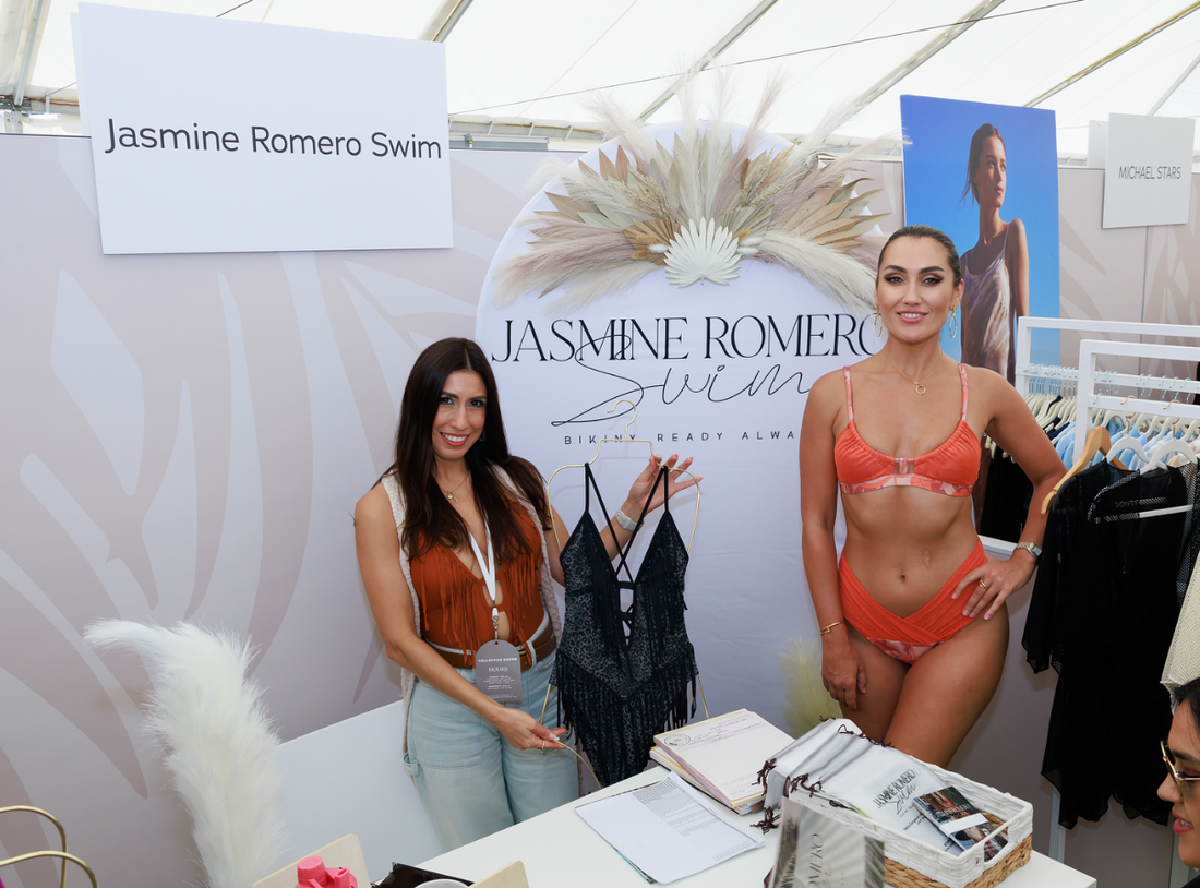 Our very 1st Trade Show exhibiting Jasmine Romero Swim as a Brand to the Wholesale Market