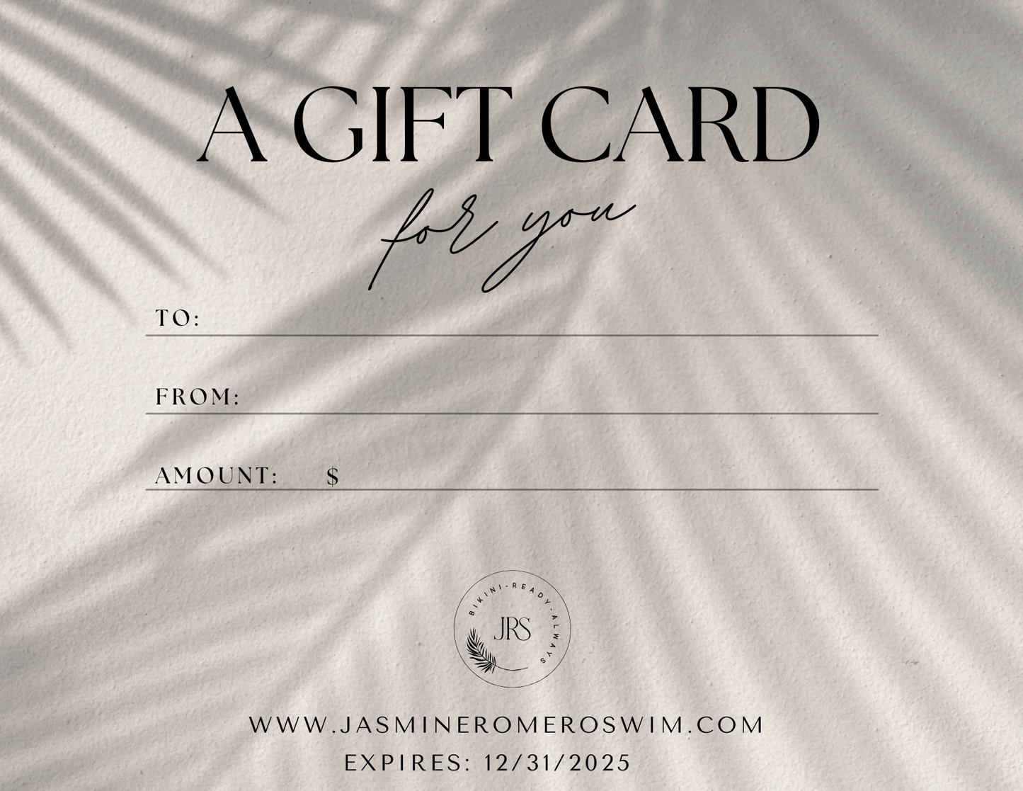 GIFT CARDS